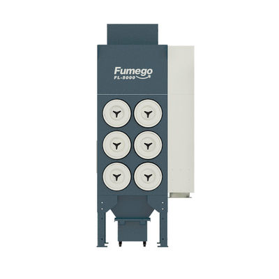 อัตราการไหลขนาดใหญ่ 5000m3 / h เครื่องดูดควันเคลื่อนที่สำหรับการตัดด้วยเลเซอร์