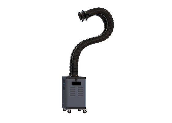 เครื่องกรองฝุ่นอุตสาหกรรม 200W จอแสดงผลดิจิตอลเครื่องดูดควันเชื่อม