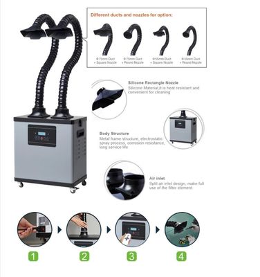 เครื่องดูดควันเชื่อมแบบมือถือ 110V