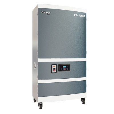 4 ชั้น 800m3 / H เครื่องดูดฝุ่นเชื่อม 900W ตัวกรองควันบัดกรี