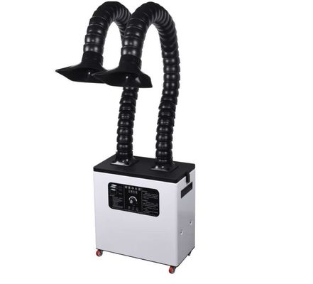 เสียงรบกวนต่ำ 55dB 200W เครื่องดูดควันร้านทำผมสำหรับฝุ่นในอากาศ