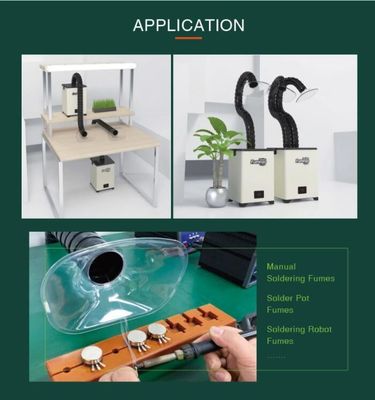 Stand 70W Moxibustion Fume Extractor สำหรับร้านเสริมสวย