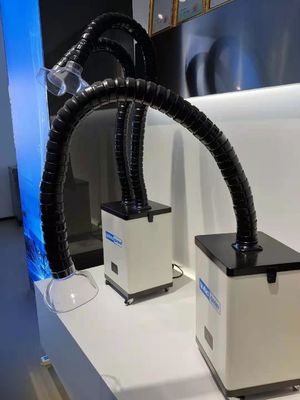เครื่องดูดควันเล็บ 80W เครื่องดูดควันแรงดันลบสูง 1800pa เครื่องดูดฝุ่นเล็บ
