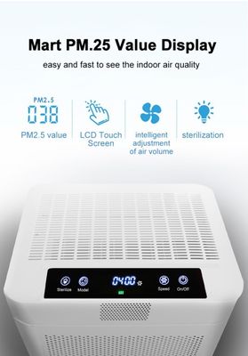 130W Medical HEPA UV Light เครื่องฟอกอากาศ Plasma
