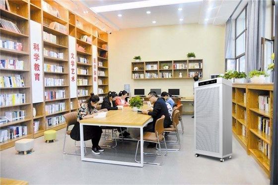 เกรดทางการแพทย์ 1200m3 / h เครื่องฟอกอากาศฆ่าเชื้อ UV สำหรับโรงเรียน