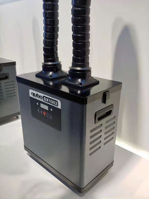 เครื่องดูดควันบัดกรีน้ำหนักเบา 200W พร้อมแขนดูดสองชั้น