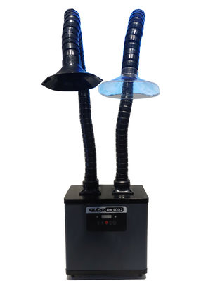 Double Suction Arms 200W เครื่องดูดควันในห้องปฏิบัติการ Universal Wheels