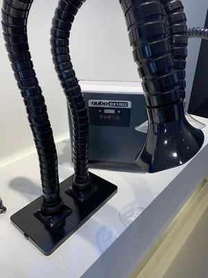 ตัวกรองสัญญาณรบกวน 3 ชั้น 200W Mobile Fume Extractor สำหรับเครื่องเลเซอร์