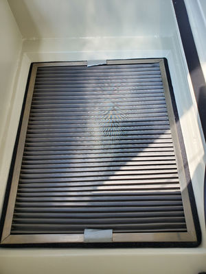 กรอบโลหะ 9 ชั้นกรอง 620 M3/H เลเซอร์แกะสลัก Fume Extractor
