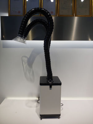 แขนดูดคู่ 2*143 M3/H Laser การประสาน Fume Extractor