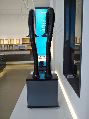 ท่อดูดคู่ 200W 150 M³ / H * 2 เครื่องดูดควันพร้อมตัวกรอง Hepa