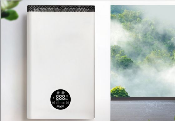 280M3/H เครื่องฟอกอากาศติดผนังพร้อมเซ็นเซอร์ PM2.5