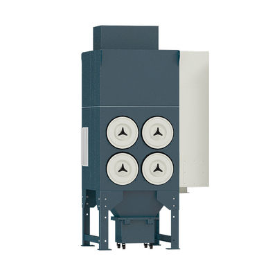 5500W Laser Dust Fume Extractor 3000 M3 / H พร้อมระบบทำความสะอาดตัวเอง 4 กระบอก