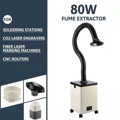 ไมโครคอมพิวเตอร์ควบคุมสถานีบัดกรี Fume Extractor 70W สำหรับร้านทำผม