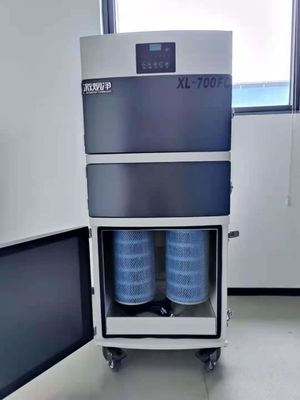 เครื่องเก็บฝุ่นแบบพกพาอุตสาหกรรม 750M3 / H สำหรับงานไม้