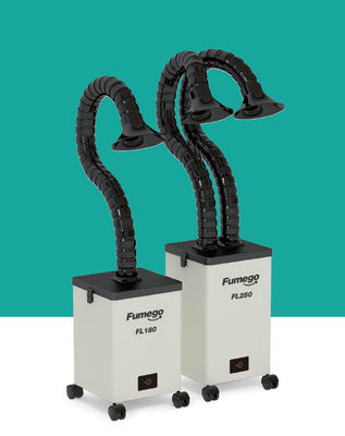 การแปลงความถี่อัตโนมัติ 70 W Nail Salon Fume Extractor 195 M3/H