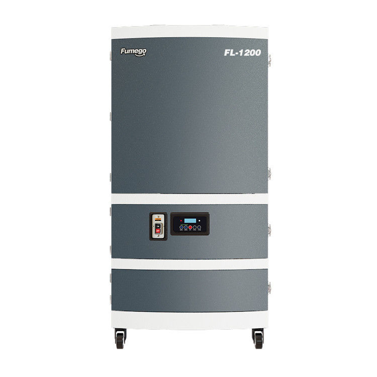 4 ชั้น 800m3 / H เครื่องดูดฝุ่นเชื่อม 900W ตัวกรองควันบัดกรี
