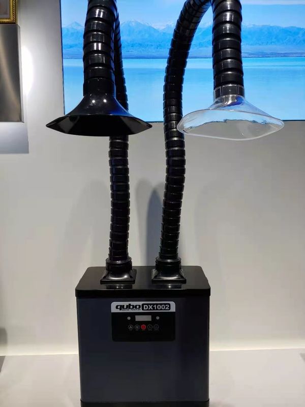 ตัวกรองสัญญาณรบกวน 3 ชั้น 200W Mobile Fume Extractor สำหรับเครื่องเลเซอร์