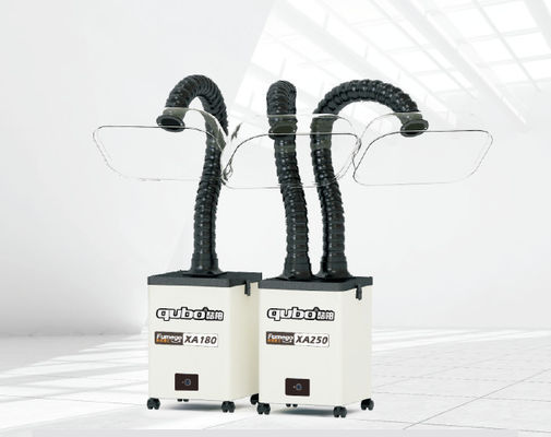 150W Laser Marking Fume Extractor บัดกรีพร้อมท่อดูด 2 ท่อ